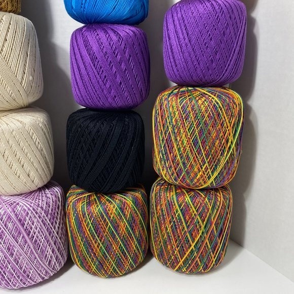 20 Crochet Thread Aunt Lydia's Variety Bundle - Picture 7 of 13